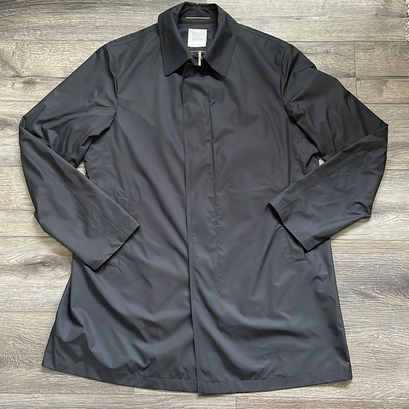 sanyo Jackets & Blazers - Sanyo | Womens Black Rain Coat Size 2X Z1A-88–014